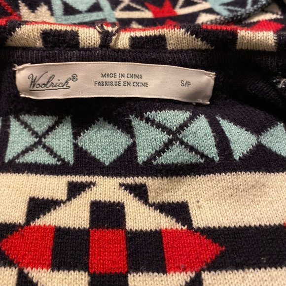 Wool rich Navajo print duster - Picture 3 of 3